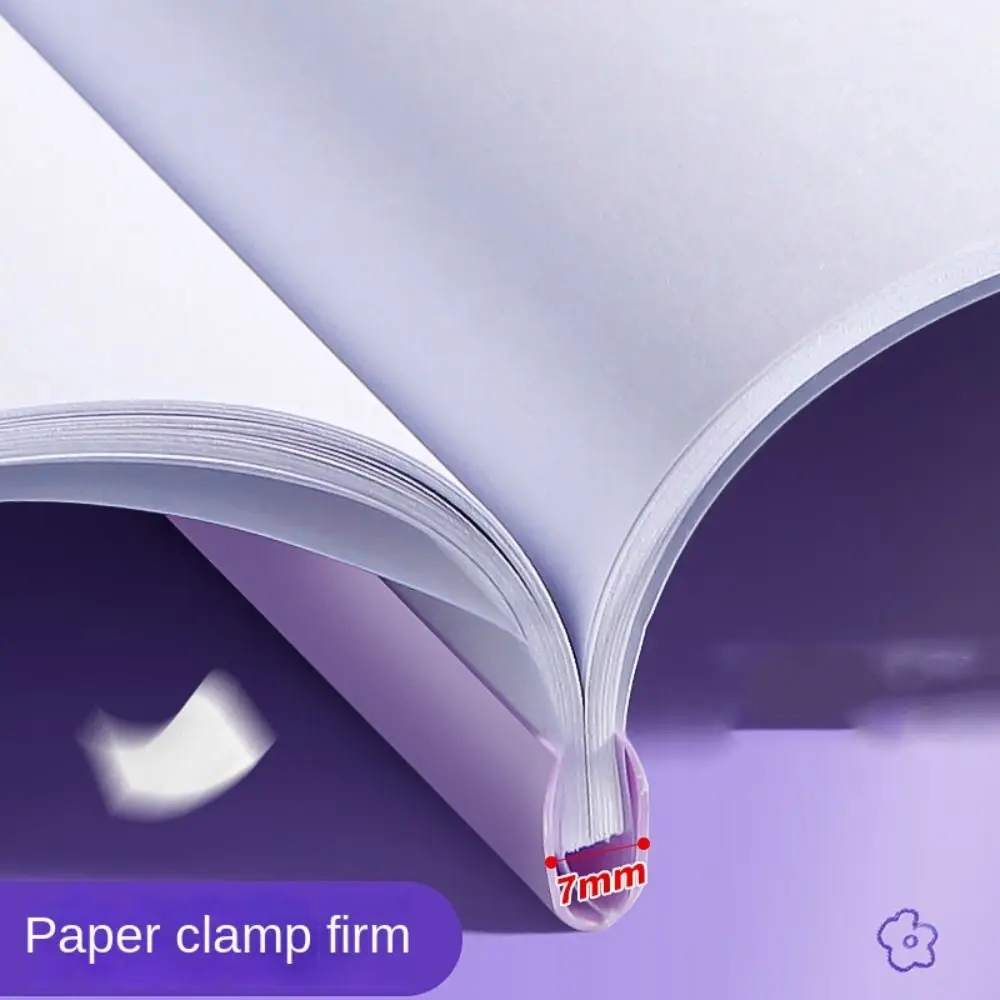 10 шт. прозрачные водонепроницаемые Зажимы для бумаги
