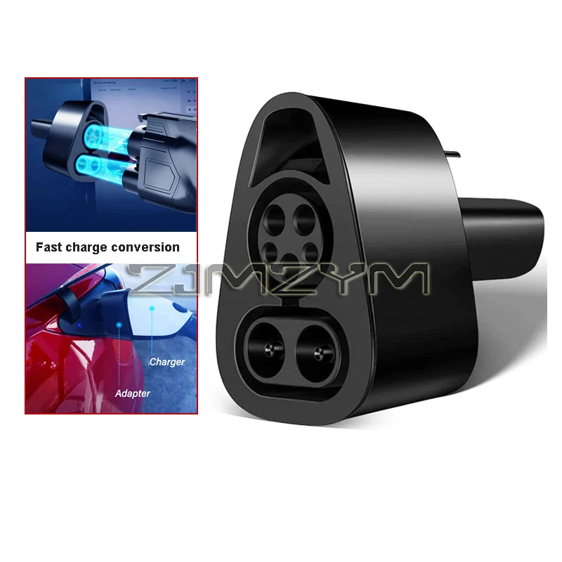 Адаптер быстрой зарядки CCS1 для зарядного устройства Tesla DC разъем адаптер