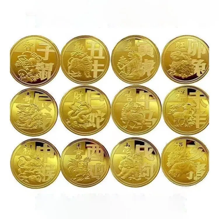 

Zodiac Commemorative Collectible Coin Gift Lucky Challenge Coin