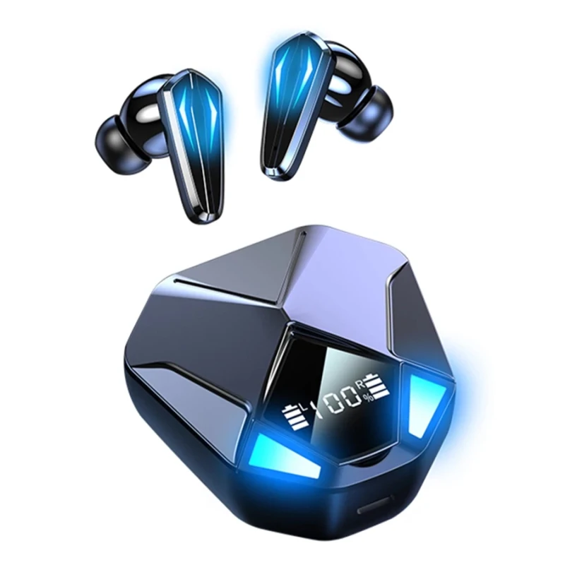 

Hands-free With Microphone Gaming Earbuds Bluetooth 5.1 Wireless Headphnes With Charging Box Touch Control Game Earphones