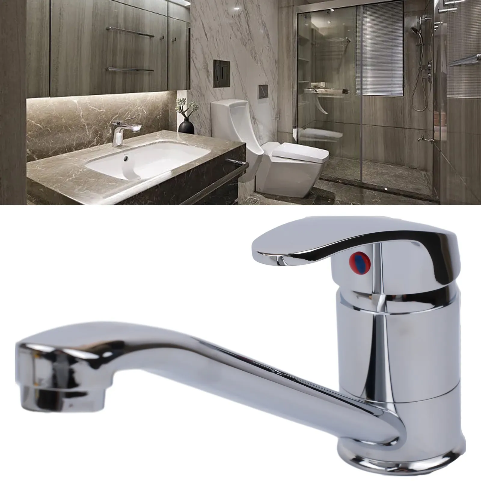 

Tap Kitchen Faucet Part Accessories Basin Single Handle Sink Swivel Faucet Washbasin Water Nozzles High Quality