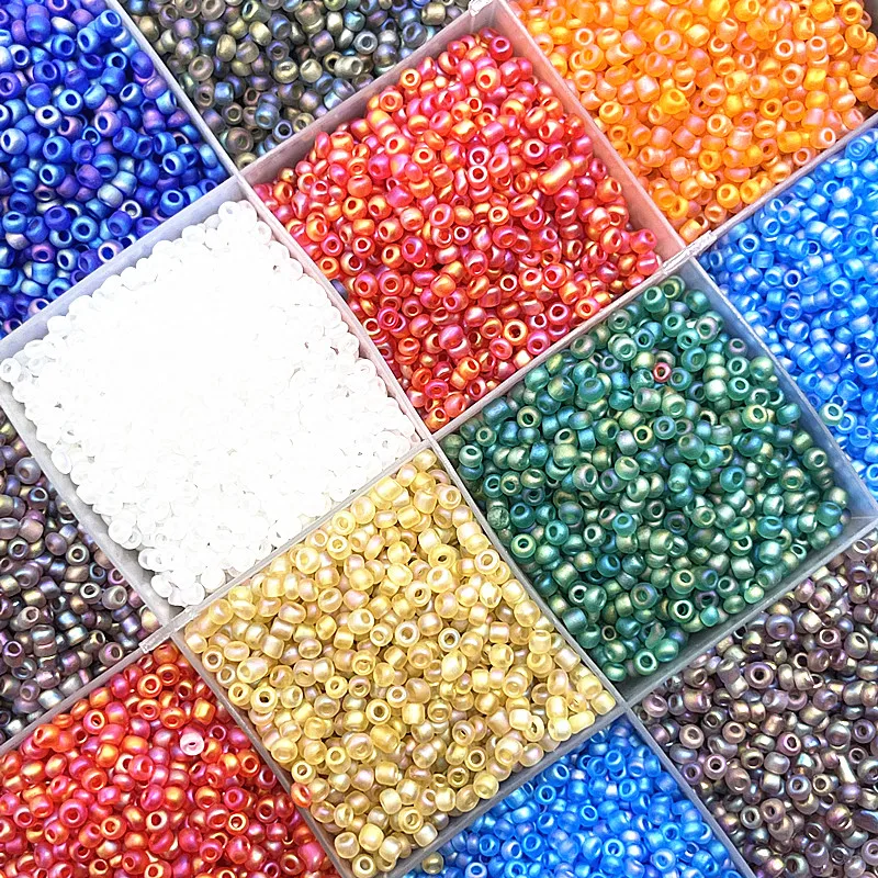 10 г/лот 2 мм матовый волшебный цвет очаровательные бусины из чешского стекла Аксессуары для браслета