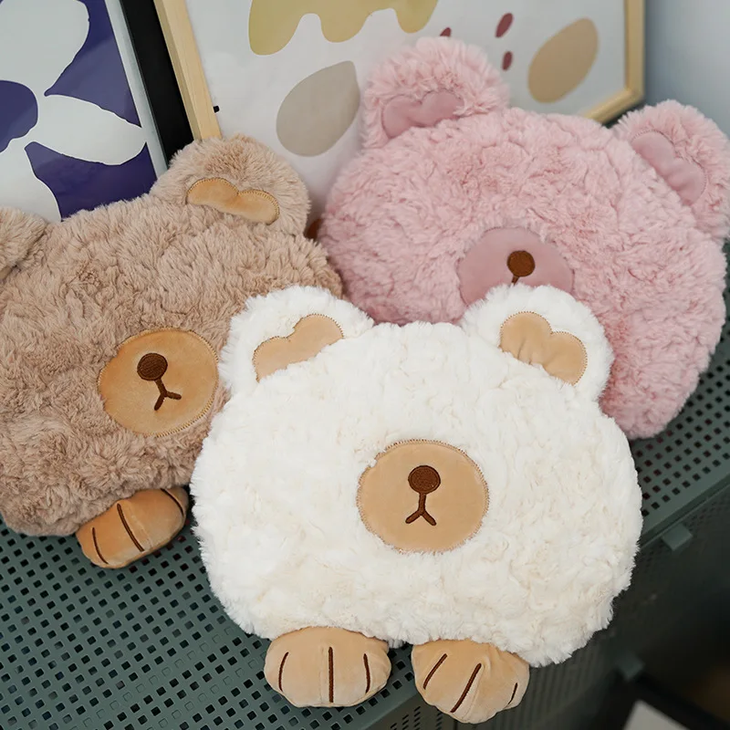 

Plush Electric Hand Warmer New Cartoon Rechargeable Hot Bottle Warm Water Bag Removable Water Injection Hot Water Bottle