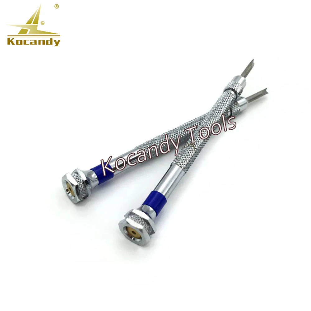 2 pcs/lot H type Screwdriver for Hublot Watch Bezel Band Strap Watch Repair Tool- Double Headed Blade 1.0mm & 1.5mm Herramientas