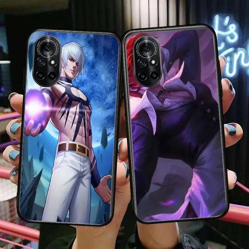 

Game-King of Fighters Clear Phone Case For Huawei Honor 20 10 9 8A 7 5T X Pro Lite 5G Black Etui Coque Hoesjes Comic Fash desi