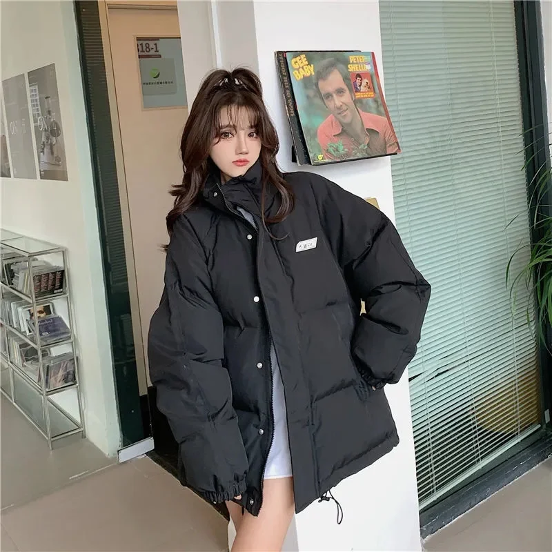 New Winter Jacket Parkas Women Coat Loose Cotton-padded Short Jackets Female Parka Thick Warm Casual Overcoat Loose Outwear