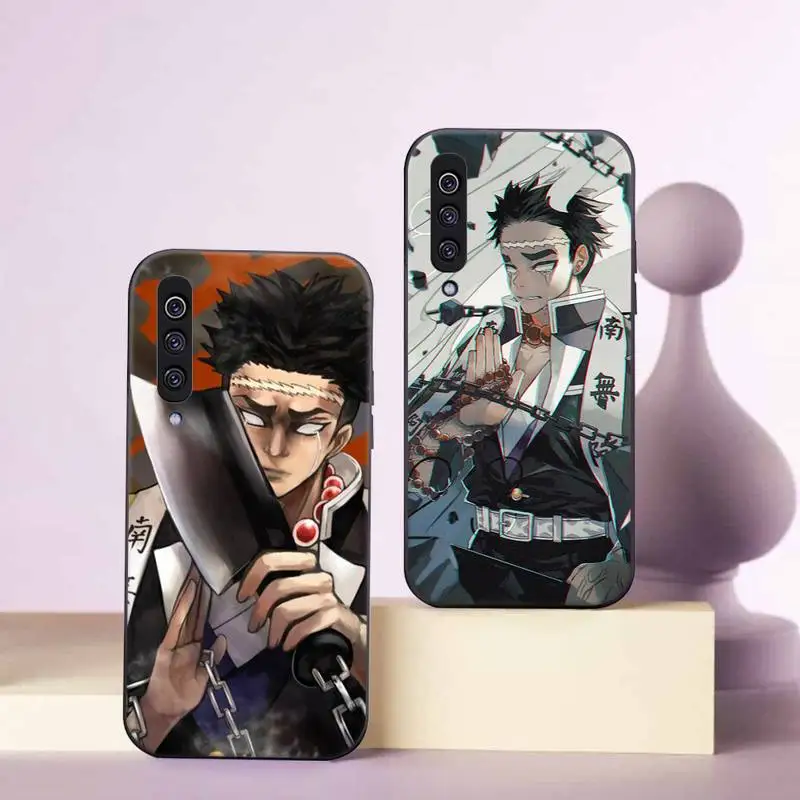 

Demon Slayer Gyomei Himejima Phone Case For Samsung galaxy A S note 10 12 20 32 40 50 51 52 70 71 72 21 fe s ultra plus