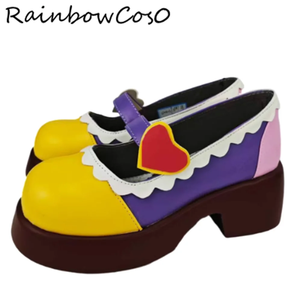 Amahane Madoka Aikatsu Aikatsu! Cosplay Shoes Boots Game Anime Party Halloween RainbowCos0 W5405 (art.: 3920d352be3b2) - 3920d352be3b2