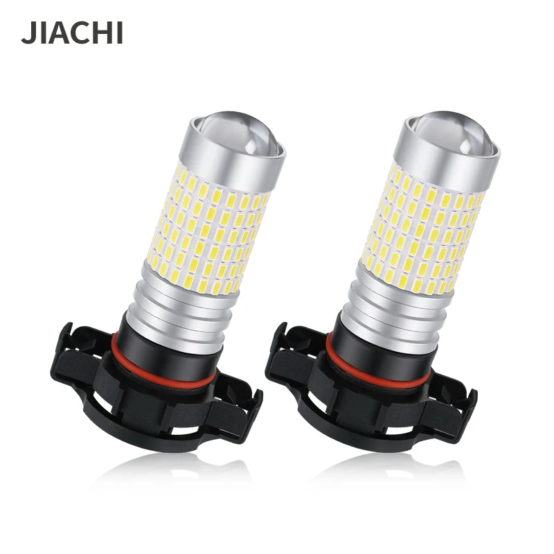 JIACHI 100 шт. автомобильные аксессуары 3014 чип 78SMD H16 H4 5202 PSX24W Светодиодная лампа