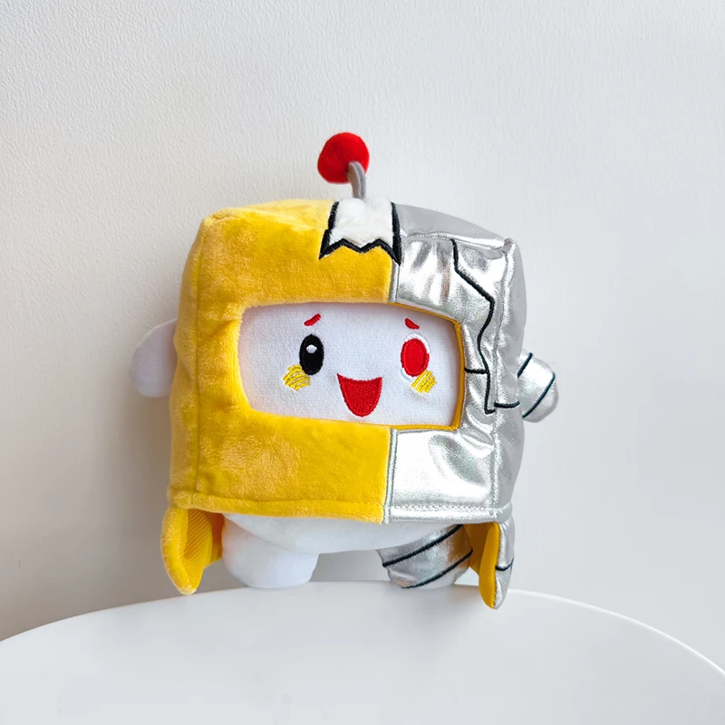 

2022 20-45CM New Cute Lankybox Mechanical Model with LED Light Plush Toy Shark Fox Box Stuffed Plush Doll for Kids Birthday Gift
