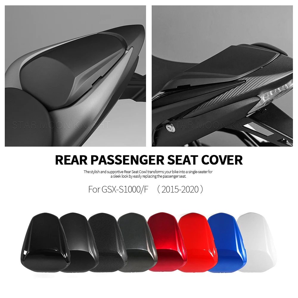 

Motorcycle Rear Passenger Seat Cover Tail Section Fairing Cowl Tail Cover For Suzuki GSX-S1000 F GSXS1000 GSXS 1000 2015-2020