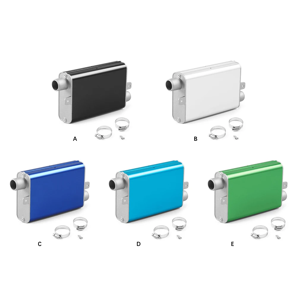 

Автомобильный парковочный нагреватель из алюминиевого сплава, глушитель выхлопной трубы, портативный запасной автомобильный глушитель, з...