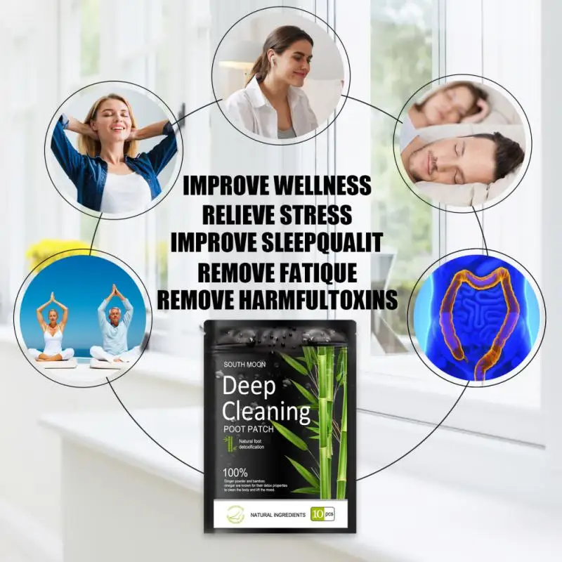 30 шт. детоксикационные патчи для ног |