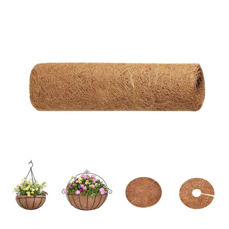 

Coco Fiber Liners Coconut Husk Mat Coconut Planter Liner Coco Fiber For Plants Plant Liner For Plant And Planters