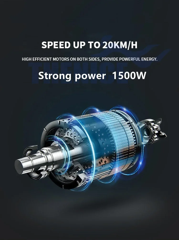 Беспилотная электрическая спасательная лодка с дистанционным управлением умный