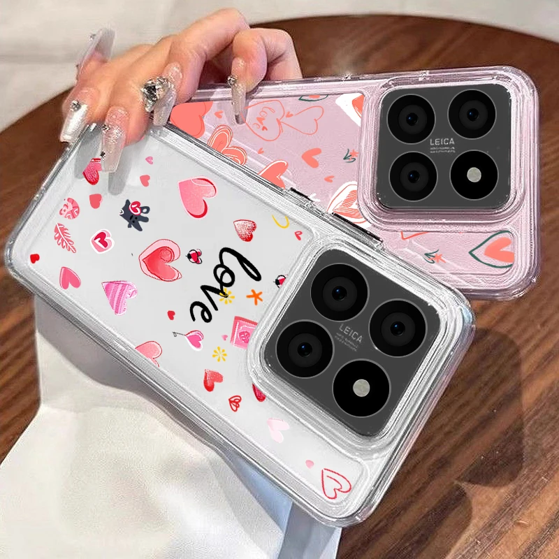 Чехол для телефона Xiaomi 13T 11T Poco X5 X6 M6 Pro 4G Redmi Note 13 12 5G 11 10 11s Mi Lite