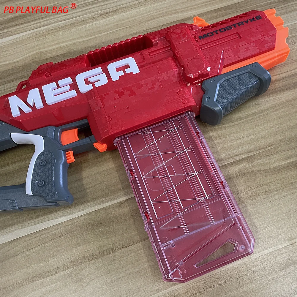 Фото 10-круглый зажим для журналов для бластеров серии Nerf MEGA — официальный совместимый картридж с боеприпасами для игрушек MEGA — QJ124 №4
