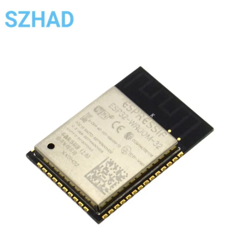 

1PCS ESP32-WROOM-32 ESP32 WROOM ESP-32 4MB 8MB 16MB Dual Core WiFi + BLE 4.2 MCU Module compatible with ESP-32S