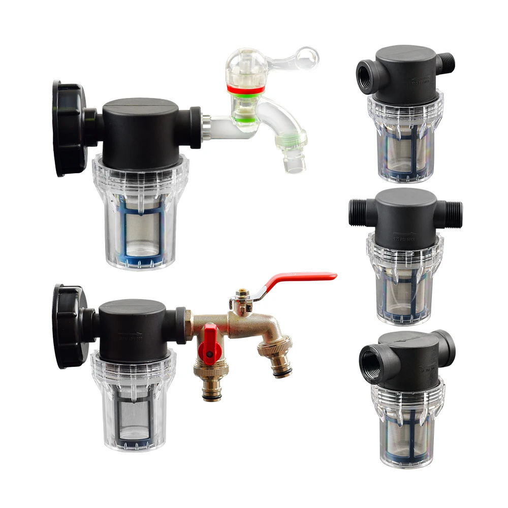 

1/2 3/4 1 дюймовый фотоэлемент для резервуара IBC, переходник S60 тонный цилиндрический Соединительный инструмент для садового орошения, сельского хозяйства