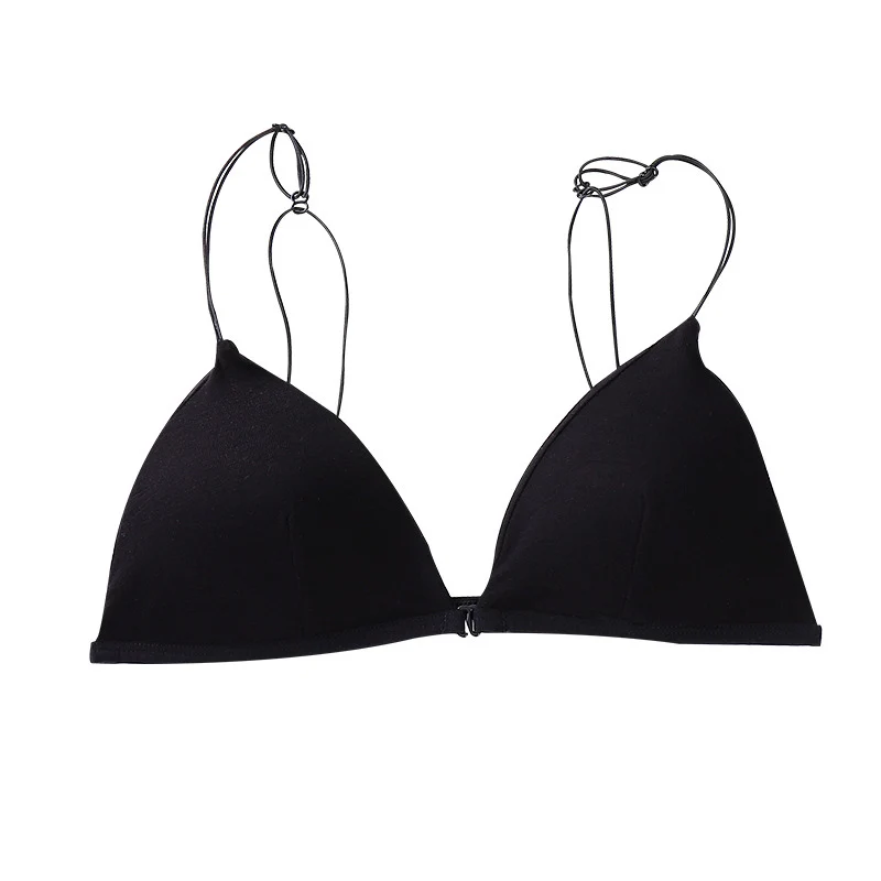 

Smooth Front Closure Seamless Push Up Padded Breathable Bra Bras Sexy French Style Soft Comfort Beauty Back Underwear Wireless