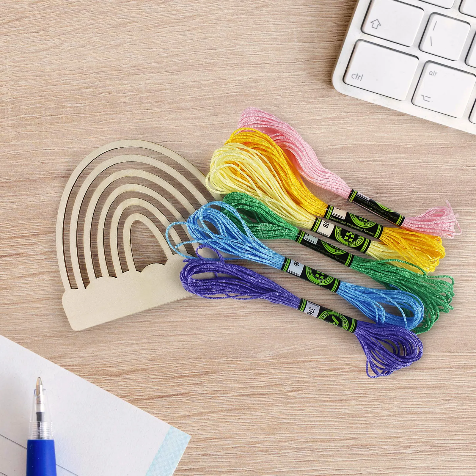 

String Art Kit Unfinished Wooden Crafts For Girls Ages 8-12 To Play Paint Or Write Names On And Then As Wall Decorations For