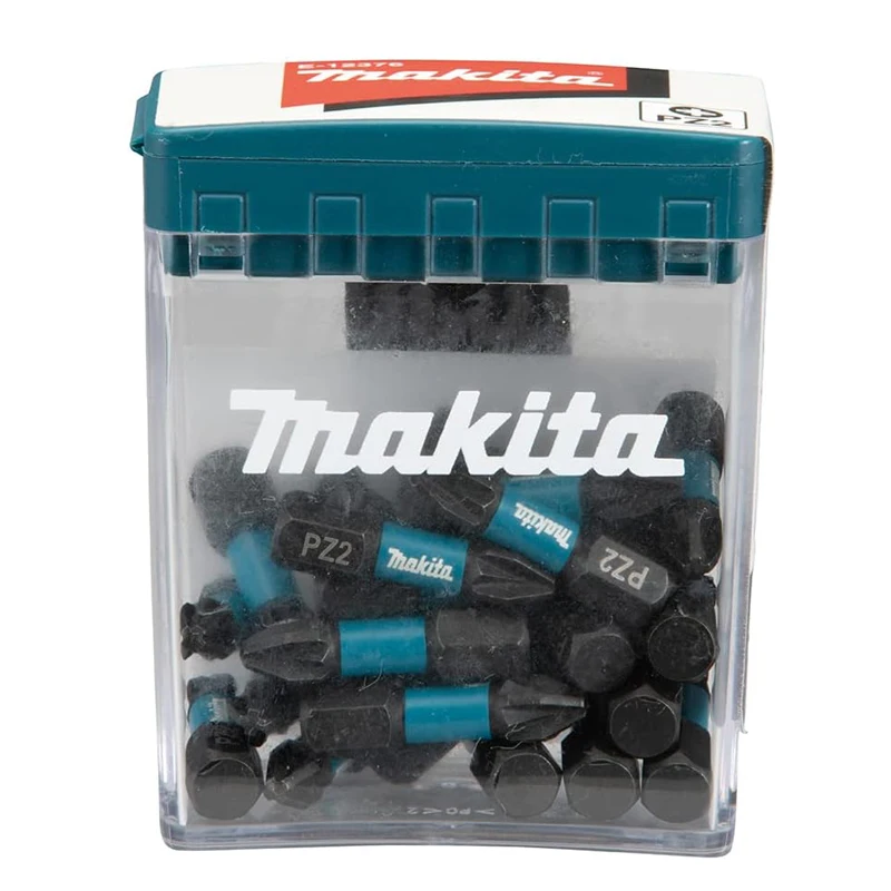 Makita E-12376 ударная черная PZ2 25 мм C-образный хвостовик широко используемая отвертка