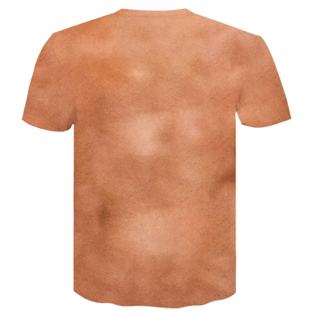 Футболка мужская повседневная с коротким рукавом и 3D-принтом