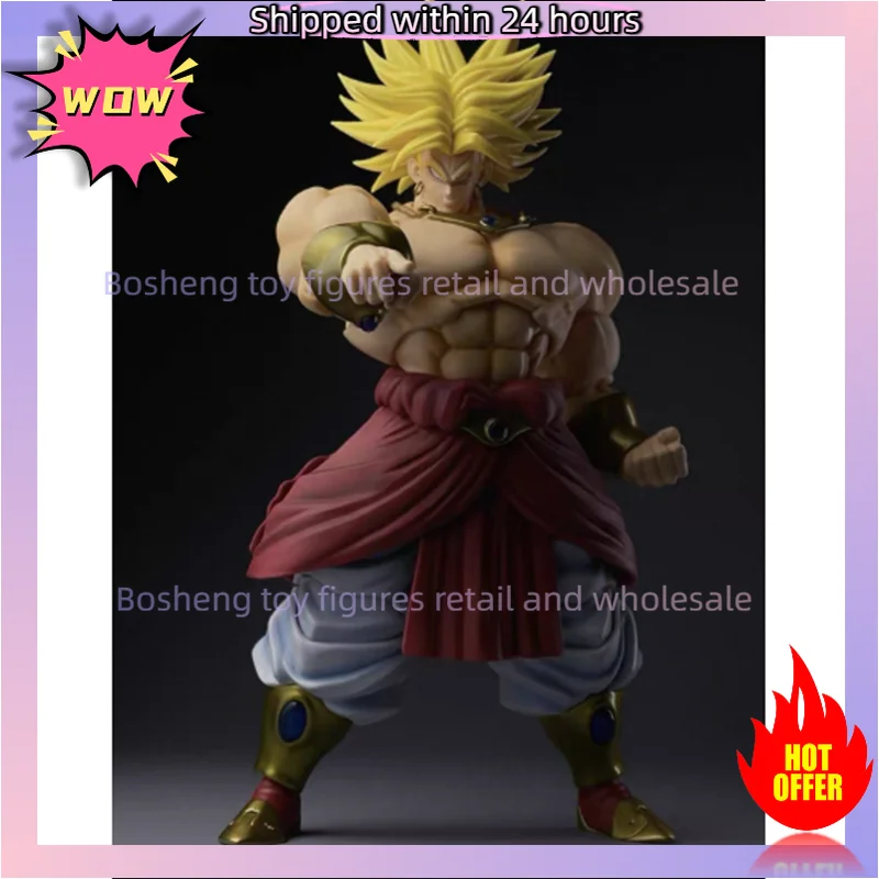 Оригинальный ZT Studio Dragon Ball Z Shf 112 Broly Green Yellow Long Hair ZT 01 02 03, коллекция аниме, фигурки, модель игрушки (art.: 3920d453a8d28) - 3920d453a8d28