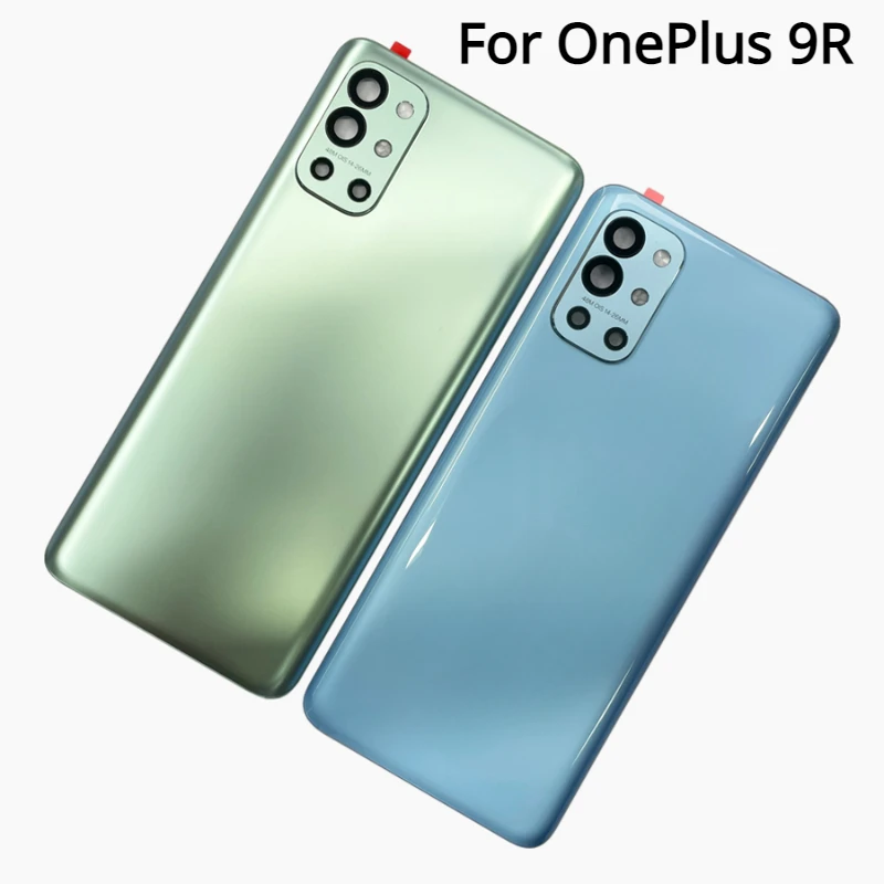 Задняя крышка батарейного отсека для OnePlus 9R задняя панель Gorilla Glass 5 детали One Plus 1 +