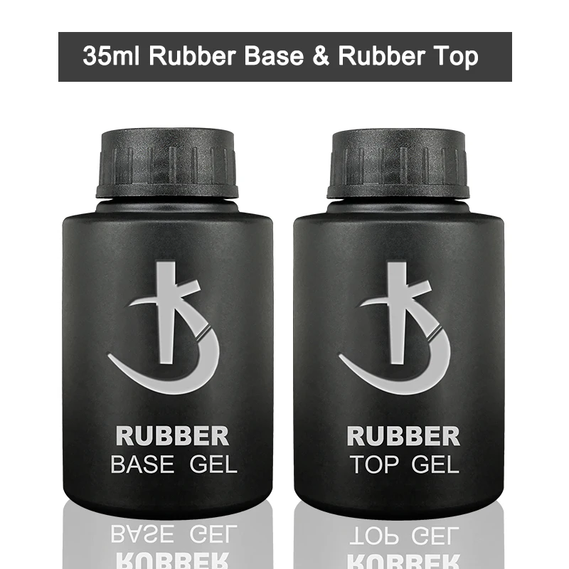 Rubber Base Gel 35ml Big Capacity Nail Base Coat and Top Coat Gellac Semi-permanent uv Varnish Maniucre Thick Base Lacquer New