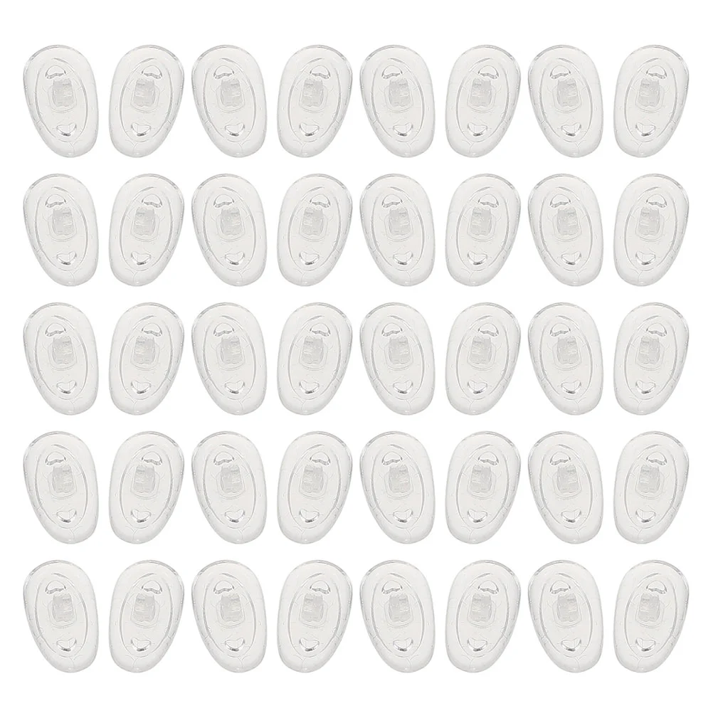 

30 Pairs Nose Bridge Pads Eyeglass Sunglass Convenient Supply Replaceable Glasses Silicone