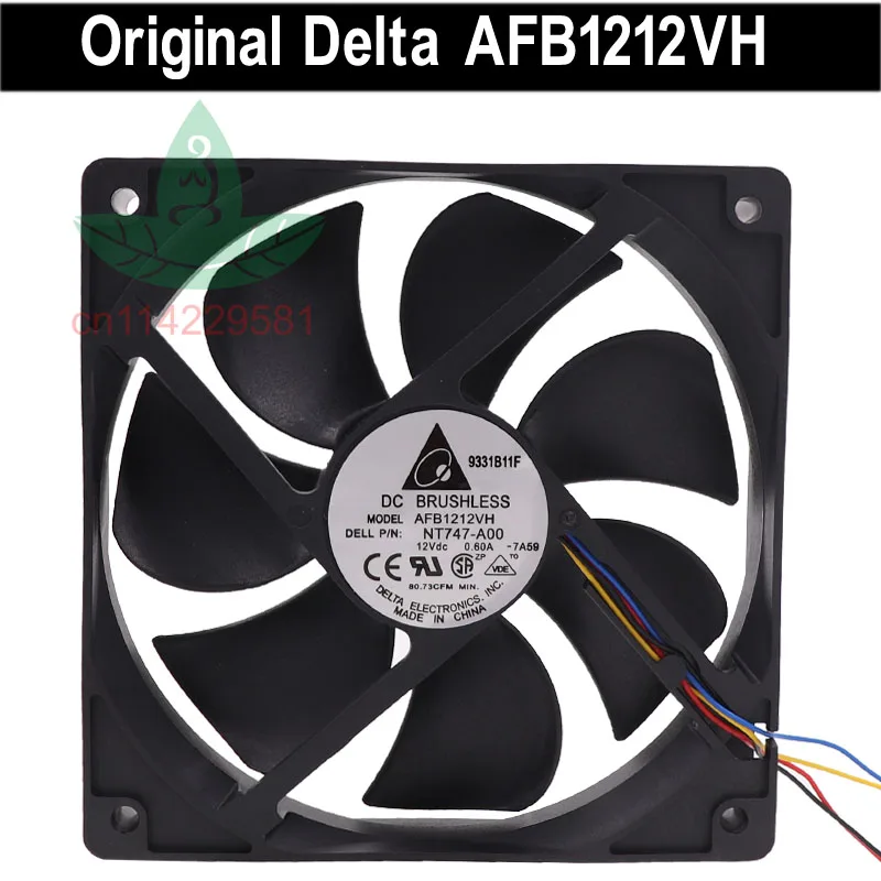 

New Original For Delta AFB1212VH 12025 12V 0.60 A Line Of 3 Special Fan 2pin 3pin 4pin