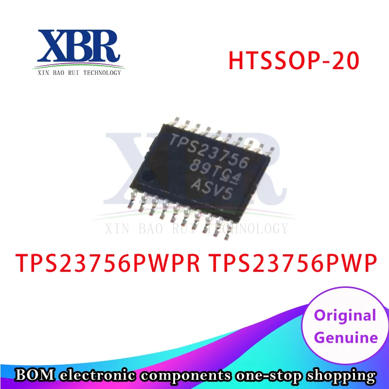 

5PCS Ethernet TPS23756PWPR TPS23756PWP HTSSOP-20 New and Original IC