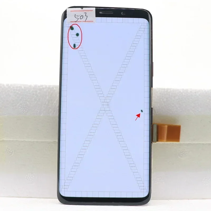 AMOLED для Samsung Galaxy S9, ЖК-экран G960 G960F G960N G960W G960U, дигитайзер сенсорного экрана с заменой рамки (art.: 3920d2cd1cef4) - 3920d2cd1cef4