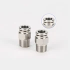 Пневматический быстроразъемный штуцер NPT типа папа x 18143812 мм, 6,35 дюйма, 9,52 дюйма, 12,7 дюйма