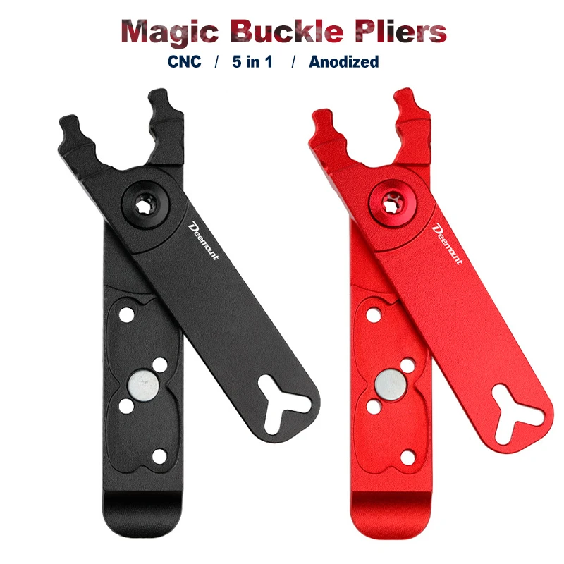 

Multifunction Aluminum Alloy Bicycle Master Link Repair Tool Chain Pliers Bike Tyre Lever Valve Core Removal Integrated In One