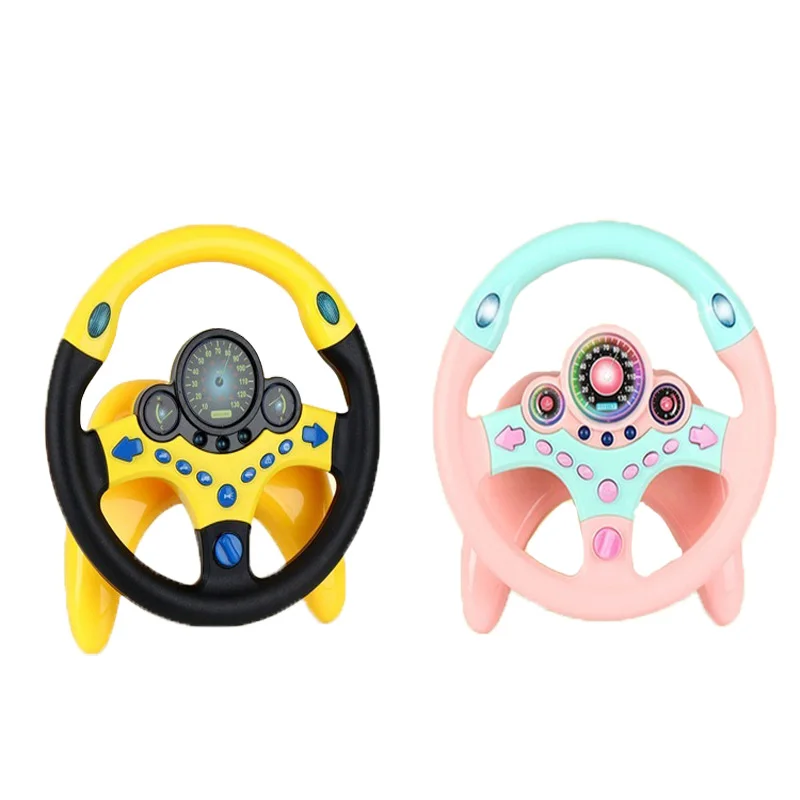 

Co Pilot Steering Wheel Baby Simulation Driving Simulation With And Visual Steering Wheel Children's Early Enlightenment Toy
