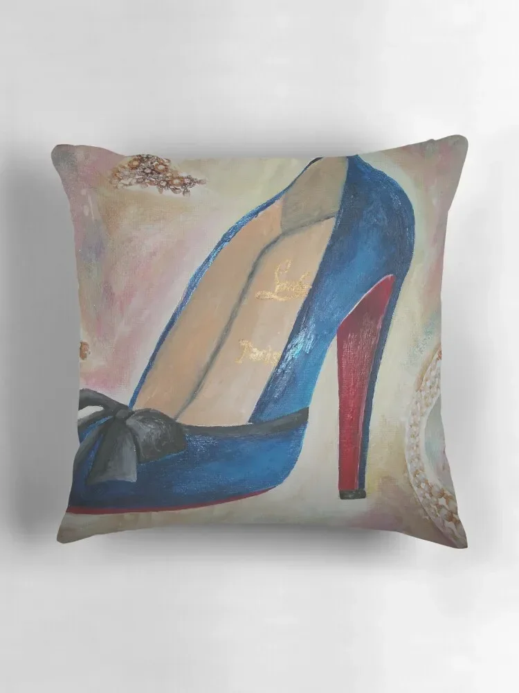 Христианский Лубутин красная нижняя часть пятки подушка чехол для дивана