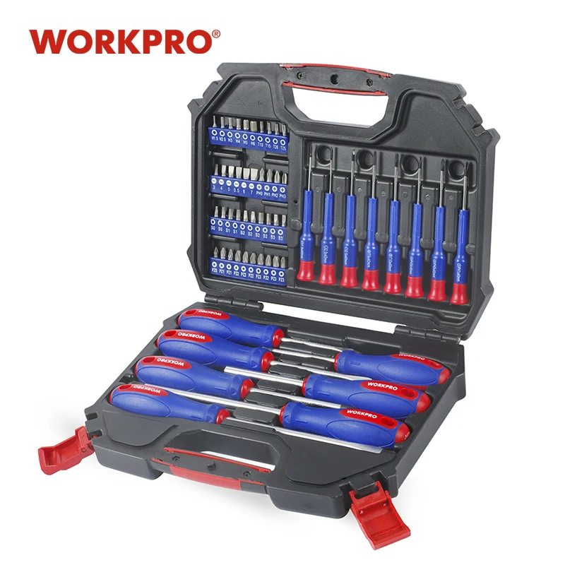 

WORKPRO 55 PCS Screwdriver Set Precision Screwdrivers Set Screwdriver for Phone Screw driver Bits