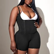 Além disso zip up shapewear shorts (4)