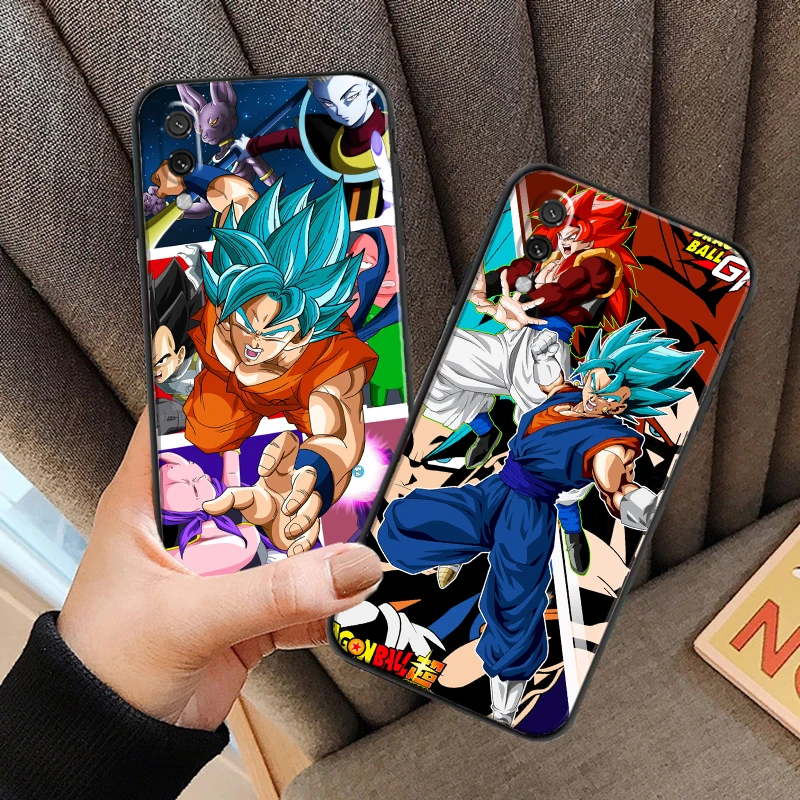 

Anime Cartoon Dragon Ball For Xiaomi Redmi 10 Note 9 10 Pro 5G 9T 10S Phone Case Back Coque Funda Silicone Cover Soft