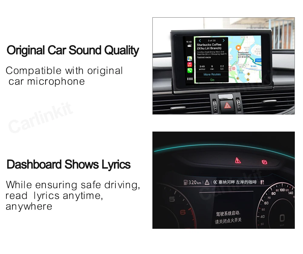 Беспроводной ключ Carplay Bluetooth USB адаптер для Audi Benz Mazda Porsche Volkswagen Volvo Ford Citroen