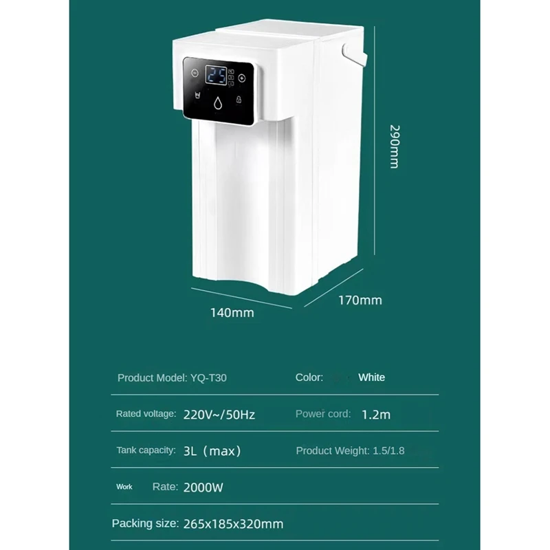 1 Комплект портативного диспенсера для воды объемом 3 л готового к употреблению