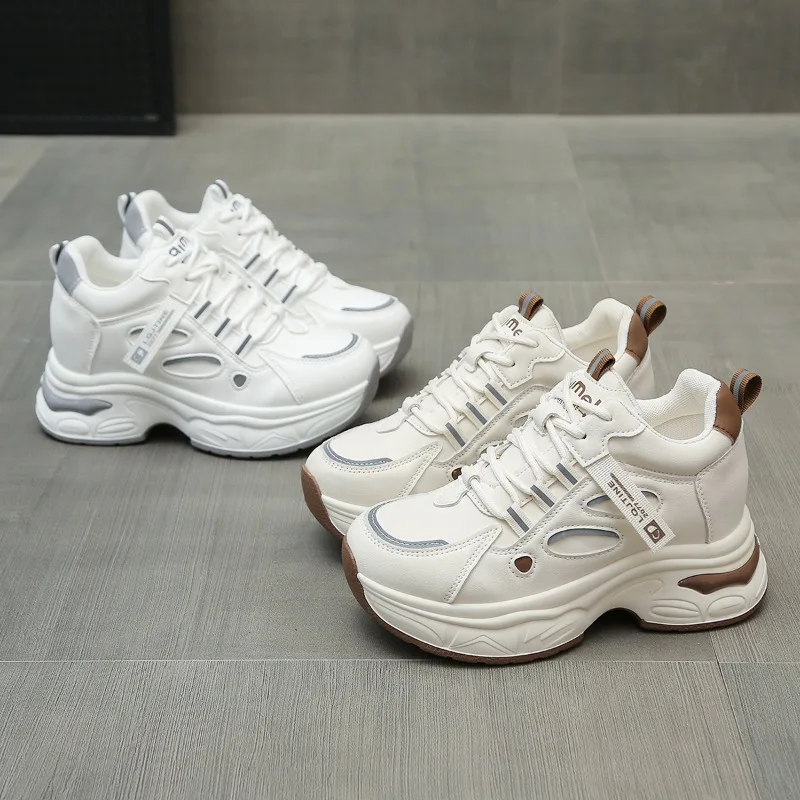 Новинка 2024 женские кроссовки дышащая женская спортивная обувь на массивной