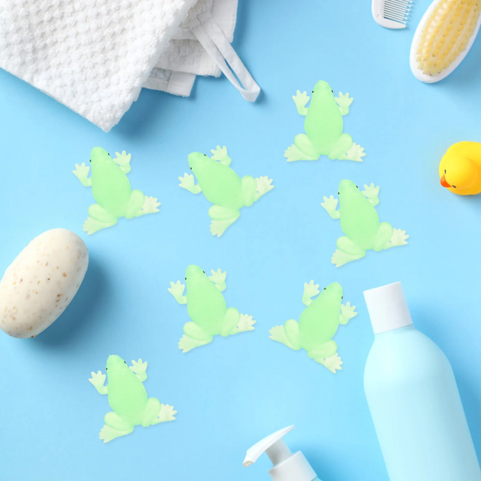 18 шт. детские игрушки для ванны с животными мягкая резиновая имитация лягушки