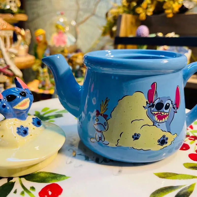 Экшн-фигурки из мультфильма Disney Лило Стич куклы керамические кружки креативный