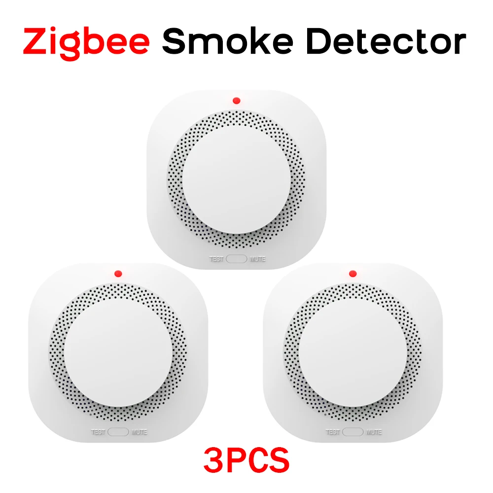 

Умный детектор дыма Tuya WiFi/ZigBee для дома