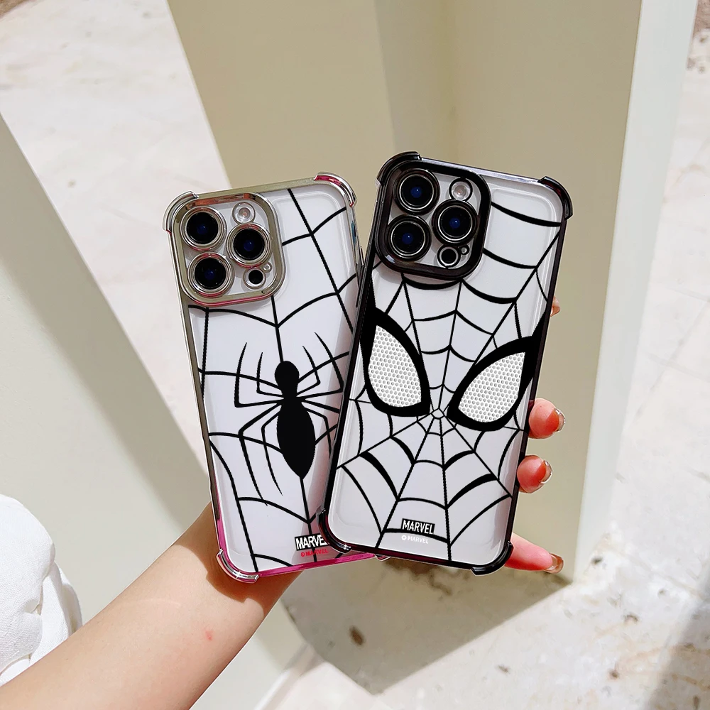 M-MarvelS S-Spider-ManS LOGO Phone Case For OPPO Realme C55 C53 C35 C33 C31 C11 C20 C15 9 V25 Pro Plus 4G 5G Clear Armor Cover