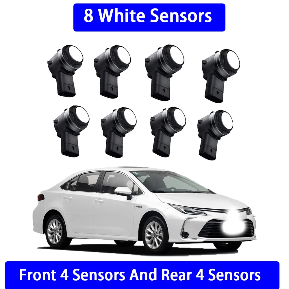 

ZhuCamX передний и задний датчик парковки, вспомогательный резервный радар, зуммер для Toyota Corolla Auris Hybrid E210 2019 2020 2021 2022