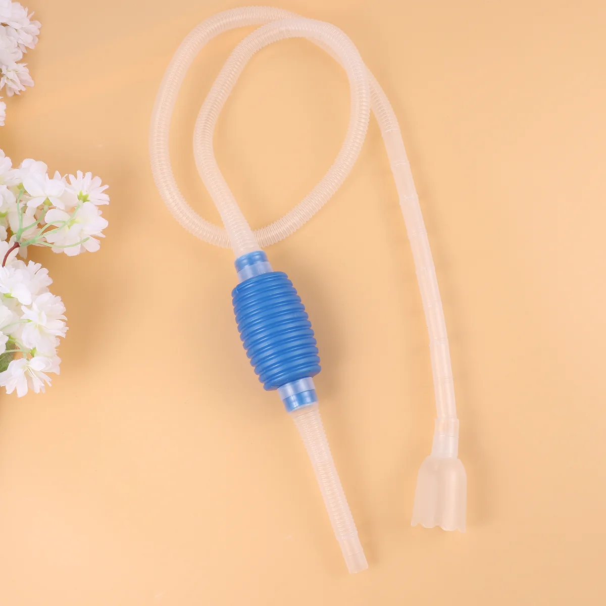 

Water Aquarium Cleaner Fish Tank Gravel Siphon Changer Changing Air Pump Tools